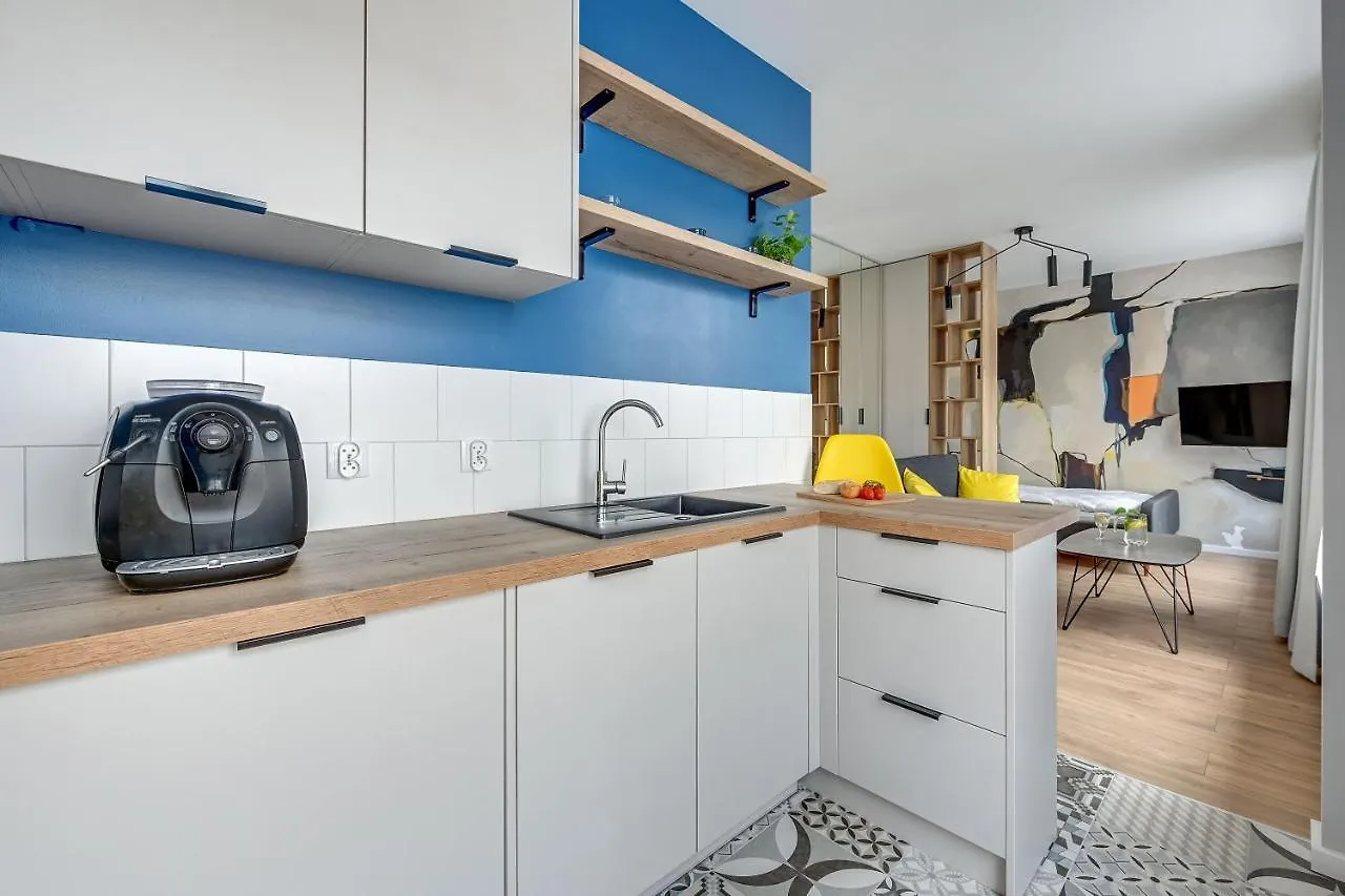 Lägenhetshotell City Break Gdansk Rajska 8 Apartamenty